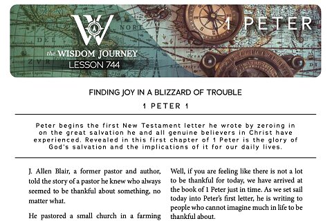 1Peter Study Guide