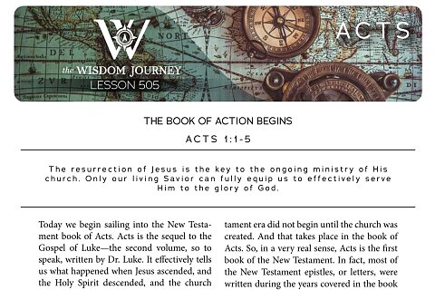 Acts Study Guide