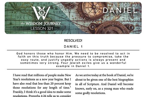 Daniel Study Guide