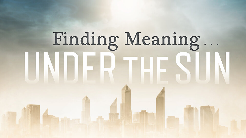 (Ecclesiastes 3:1–8) Living the Dash