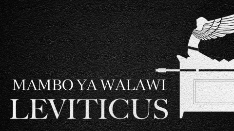 Mambo ya Walawi (Swahili Leviticus)
