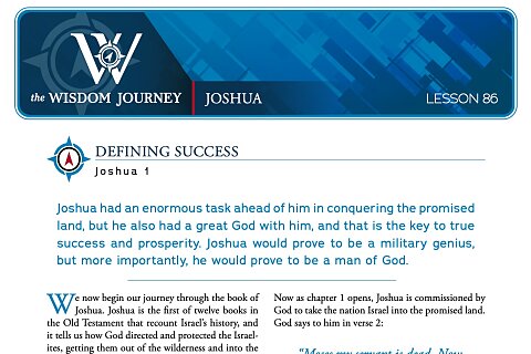 Joshua Study Guides